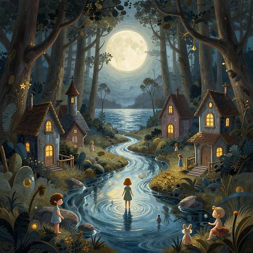 Dreamlike Forest Sprite by Brook