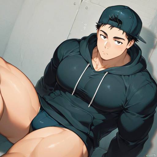 Illustration of Aikawa (dorohedoro), dorohedoro in the style of Namie-kun