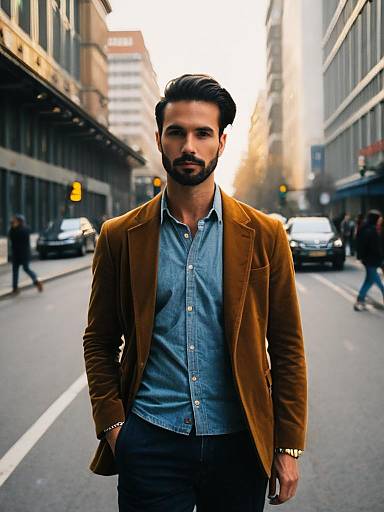 Candid Modern Fashion Portrait