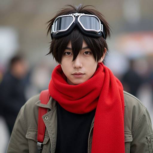 Realistic Male Jett Cosplay Portrait