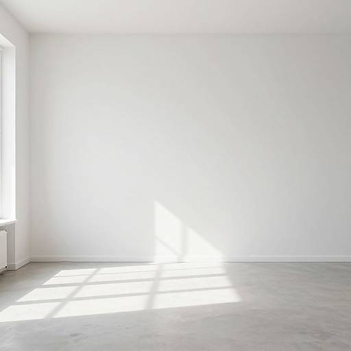 Minimalist Living Room with Natural Light