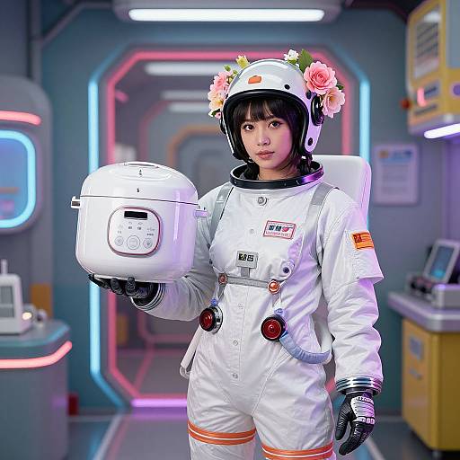 Taiwanese Futuristic Space Explorer