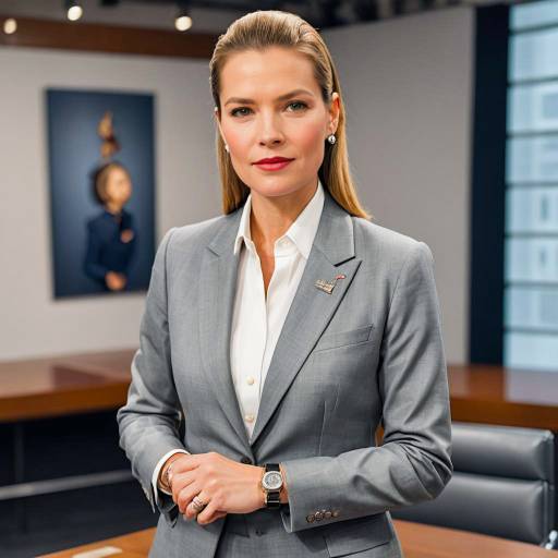 Professional Woman in Tailored Blazer