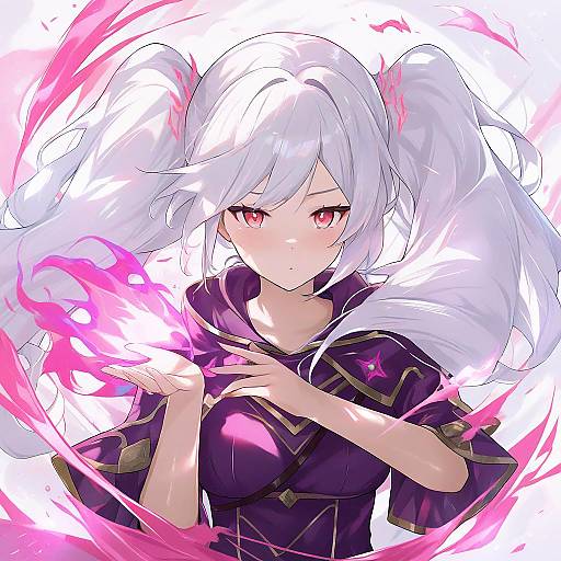 Illustration of Grima (fire emblem), fire emblem in the style of Dema hmw