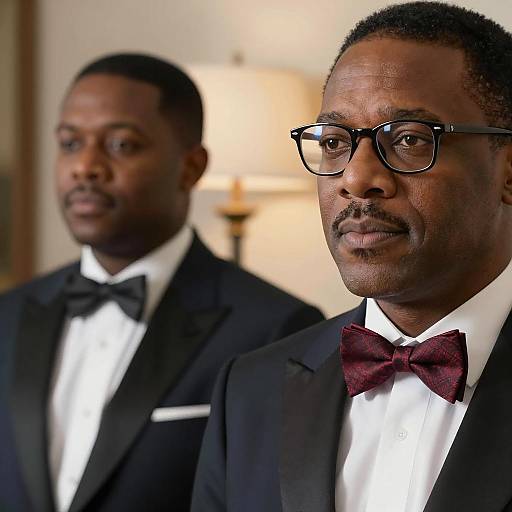 Formal Portrait of Two African-American Men