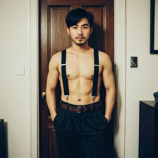 Stylish Male Party Outfit Portrait