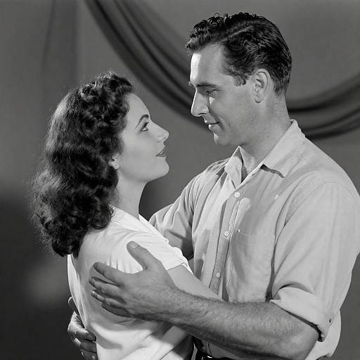 Timeless Dance of a Vintage Couple