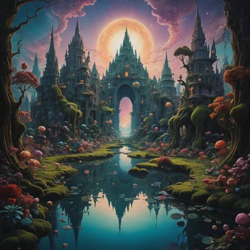 Surreal Mystique: An Eclectic Dreamscape Surreal Mystique: An Eclectic Dreamscape