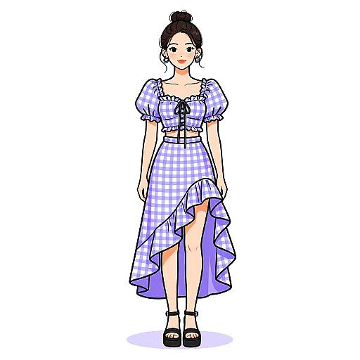 Contemporary Romantic Woman Portrait