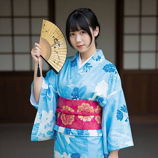 Asian Literature Inspired Kimono Cosplay