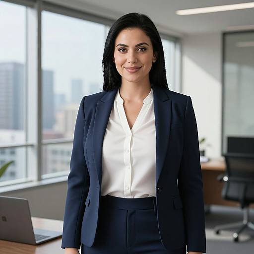 Confident Professional Woman in Office