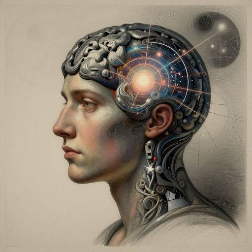 Astral Math Art Portrait