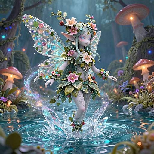 Vivisteria Elemental in Enchanted Waters