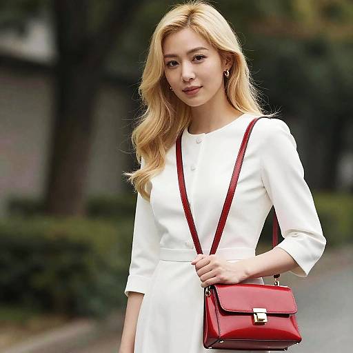 Himiko Toga Blonde in White Dress