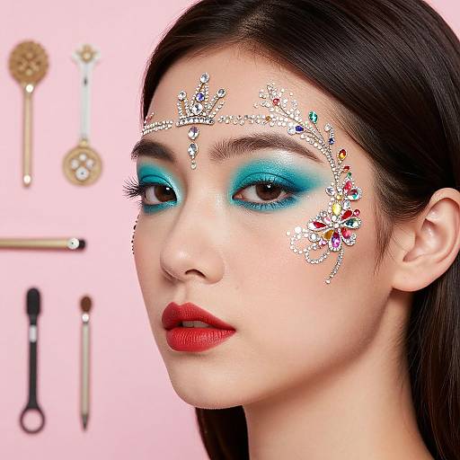 Glamorous Glitter Jewelry & Tattoos