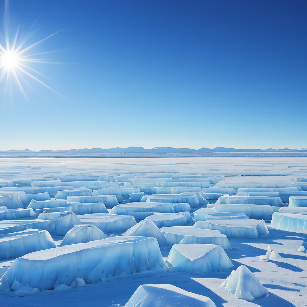 Intimate Polar Landscapes under Clear Skies