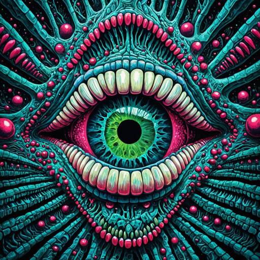 Surreal Hyper-Realistic Psychedelic Entity