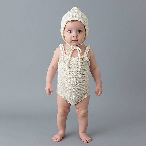 Adorable Crochet Newborn Costume