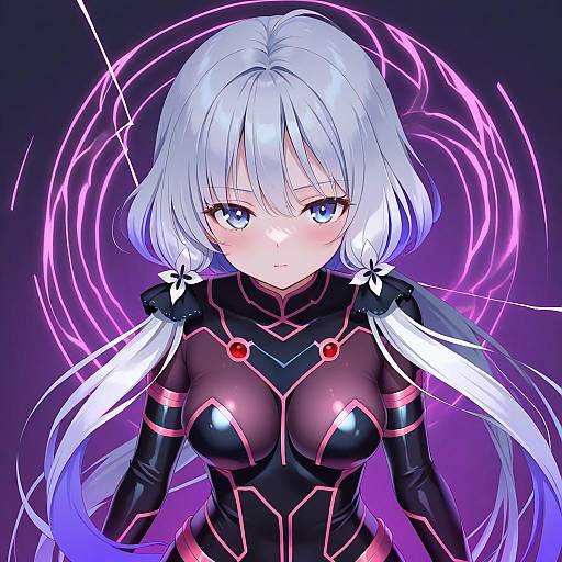 Illustration of Antispiral nia, tengen toppa gurren lagann in the style of Chitosezaka suzu