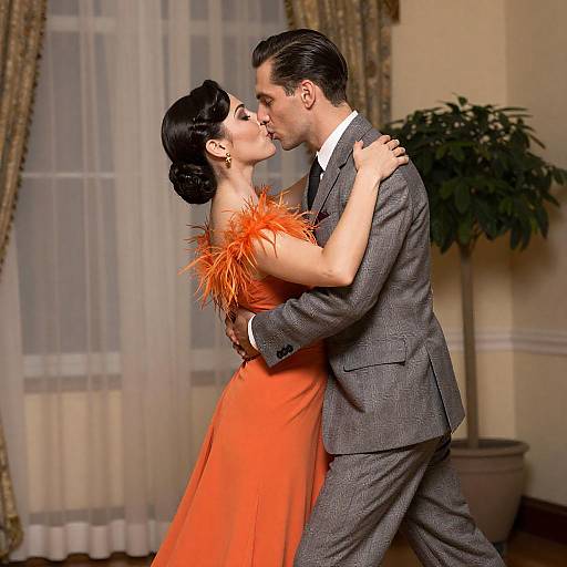 Vintage Dance Romance in Elegance