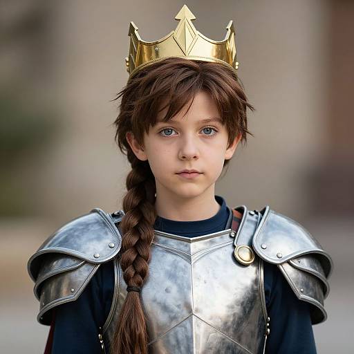 Realistic King Triton Costume Portrait