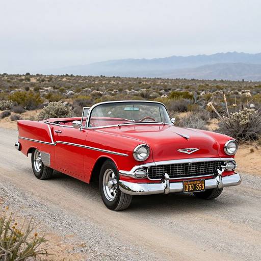1959 Red Lister Classic Convertible