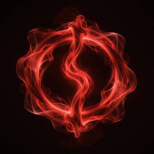 Red Deceive Inc Abstract Symbol
