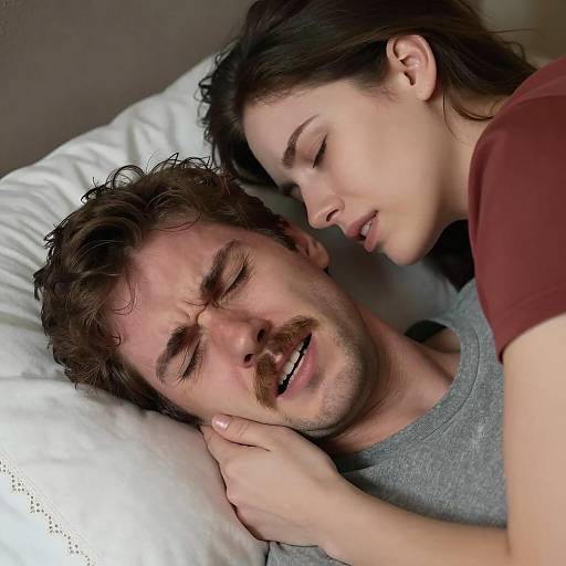 Intense Emotion Between Two People