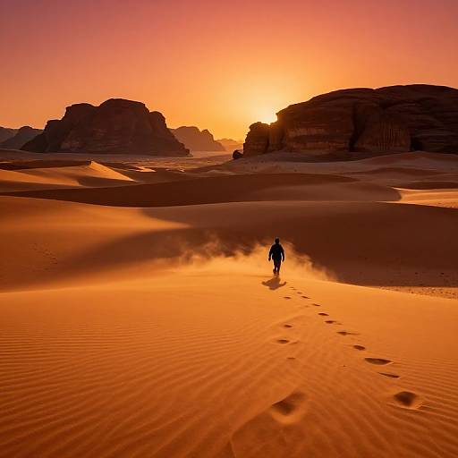 Speedo Journey Through Desert Sunset