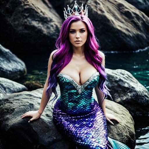 Fantasy Mermaid Princess Costume Concept