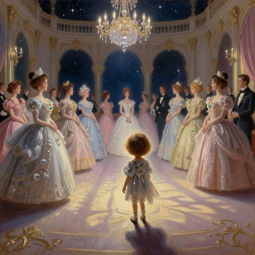 Ethereal Victorian Ballroom Dreamscape