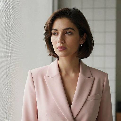 Fashion Portrait of a Woman with Blazer