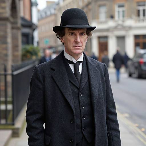 Sherlock Holmes on London Street