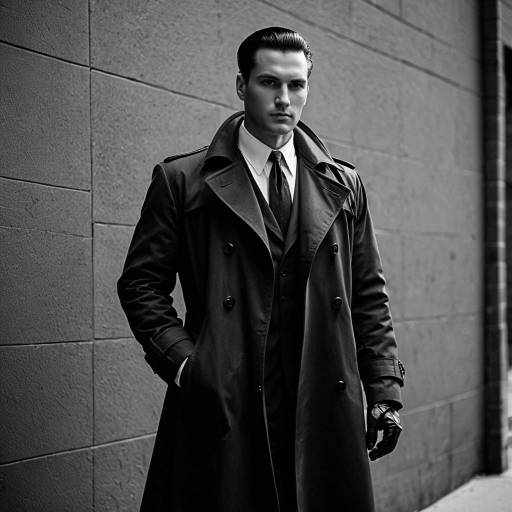 Stylish 1940s Matthew Blackheart Cosplay