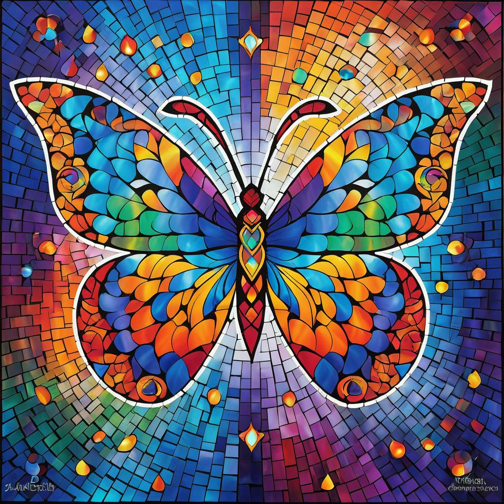 Vibrant Mosaic of Love and Transformation