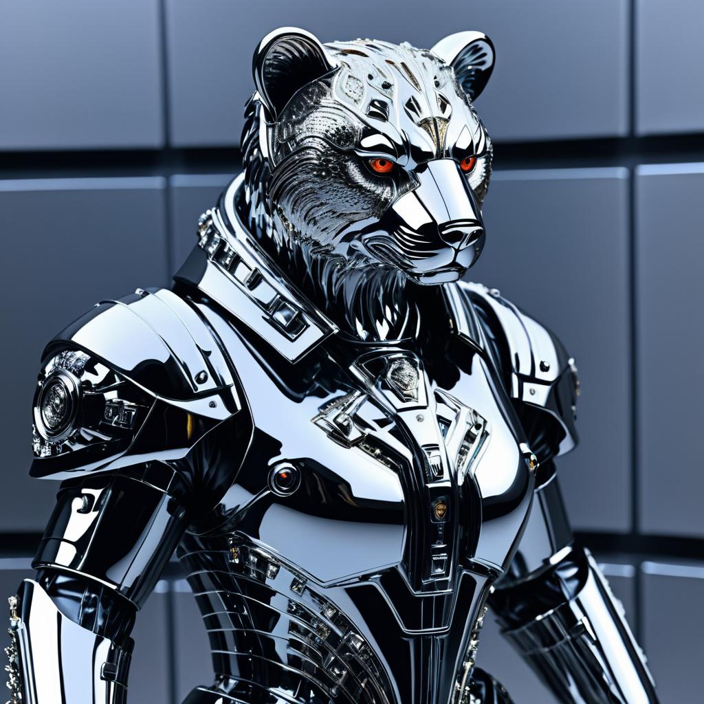 Cyborg T1000 Liquid Metal Bear Concept