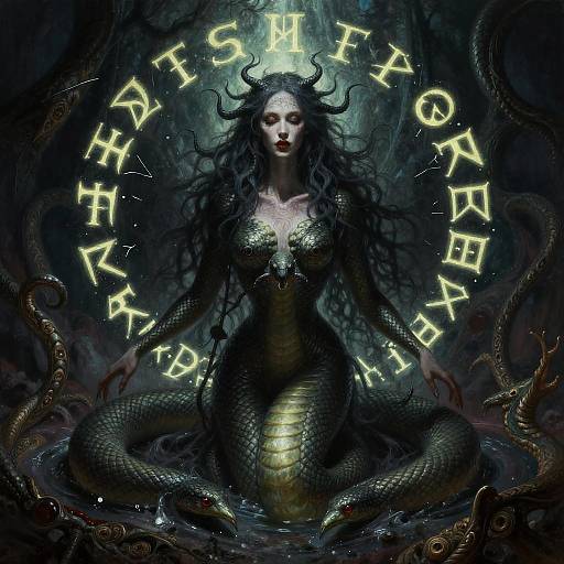 Phantasmagoric Serpent Queen Abyss