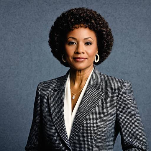 Confident Businesswoman in Elegant Attire