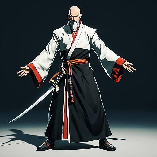 Anime Monk for Fantasy Game Design