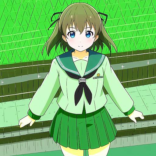 Illustration of Hachijou (kancolle), kantai collection in the style of Koku