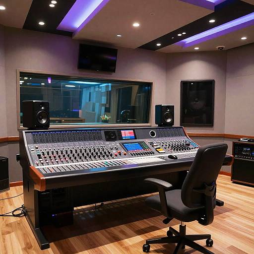 Futuristic Luxury Recording Studio