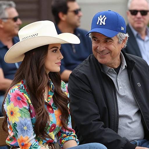 Outdoor Snapshot of Two Friends Smiling