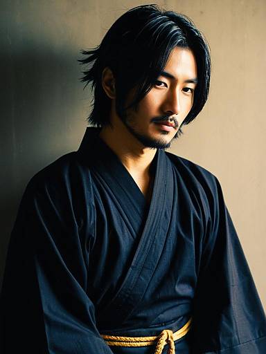 Man in Nemuri Kayama Midnights Costume