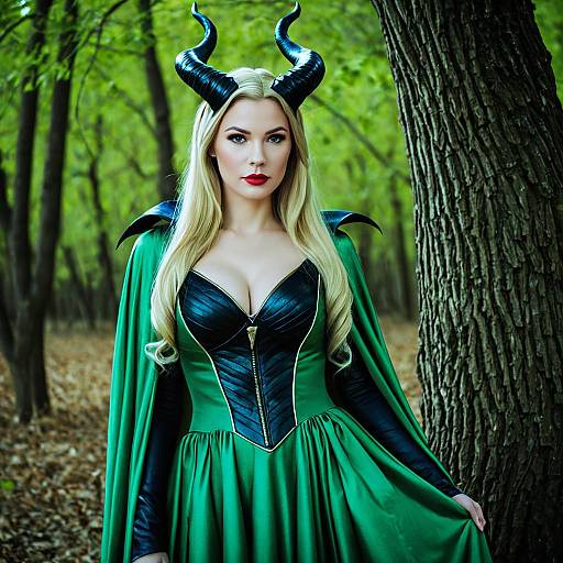 Realistic Aurora Inspired Maleficent Costume