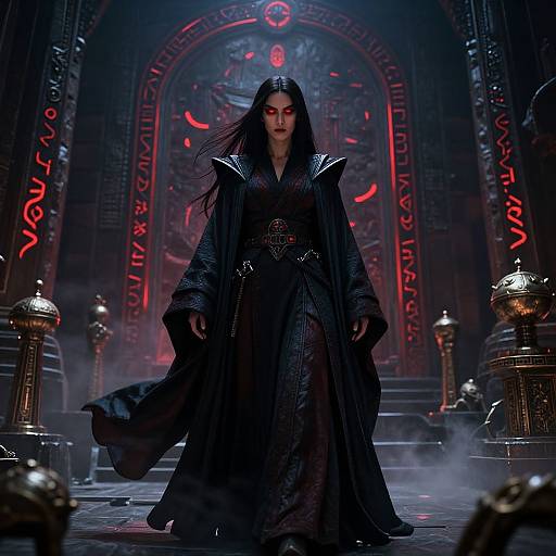 Female Sith Lords in Ancient Temple
