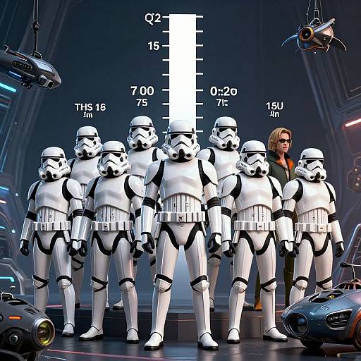 Stormtrooper Height Scale Chart
