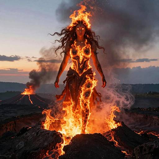 Pele, Goddess of Volcanoes and Fire