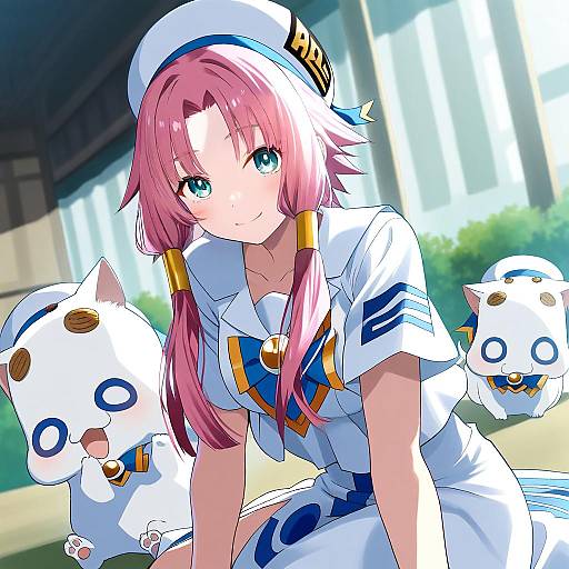 Illustration of Aria pokoteng, aria (manga) in the style of Nebusoku