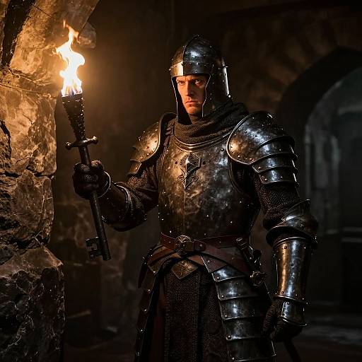 Dungeon Prison Guard in Heavy Armor
