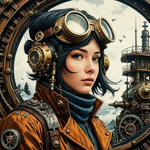 Steampunk Aviator Adventure in Detail